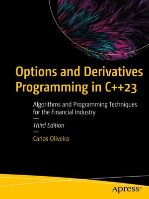 cover image of Options and Derivatives Programming in C++23